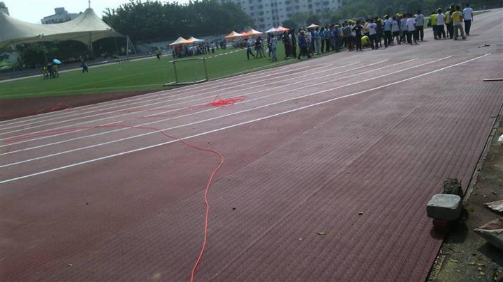 靖江預制型塑膠跑道